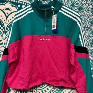 Adidas cropped sweatshirt (brand new)